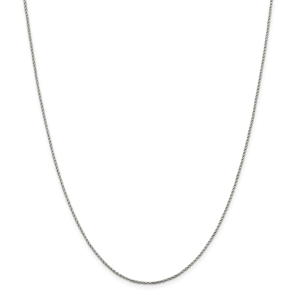 Sterling Silver Polished Twisted Multi Strand Lobster Clasp Necklace Length 18 Inch Sterling Silver Polished Twisted Multi Strand Lobster Clasp Necklace Length 18 Inch